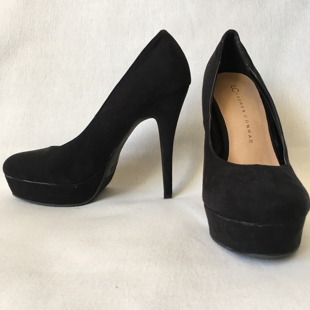 Lauren Conrad Johanna black heels